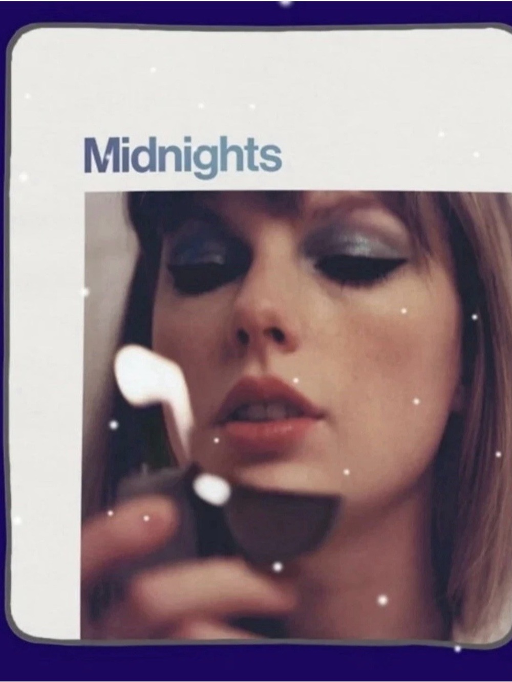 Taylor Swift Midnights blanket